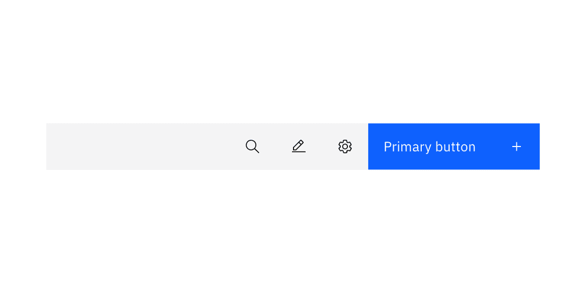 Data table toolbar Data table toolbar